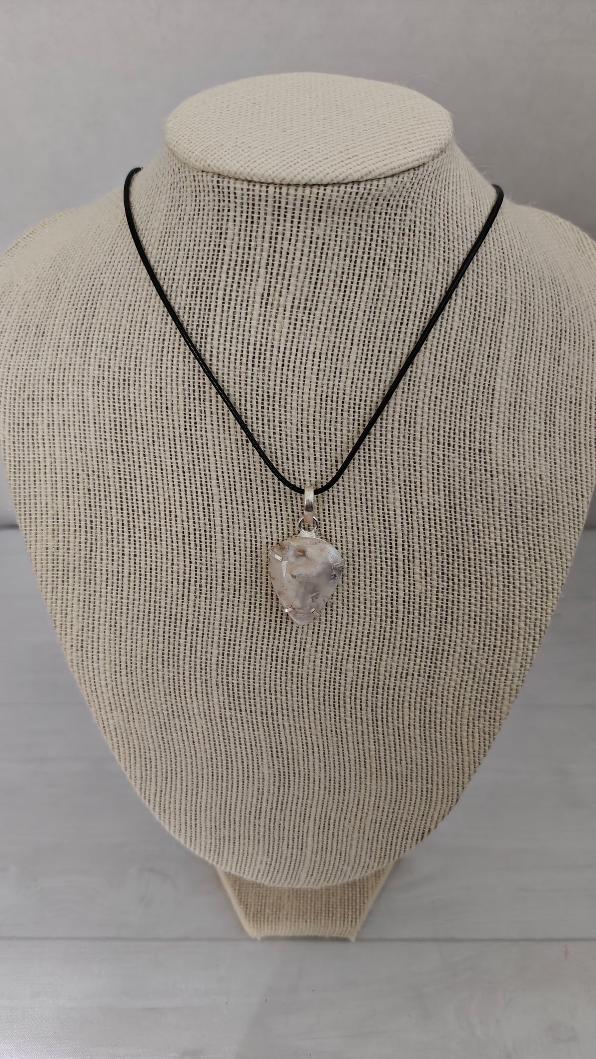 Pendant Agata Flor Plata 925