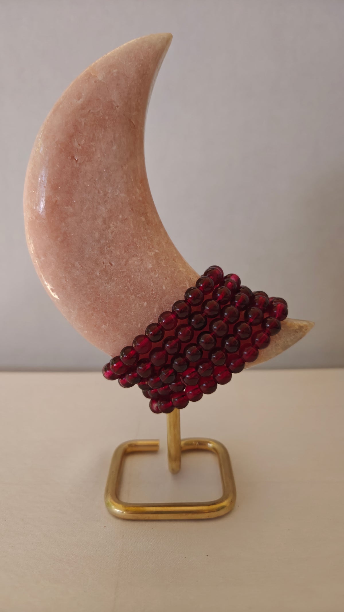 Pulsera Granate "Garnet 8mm Beads"