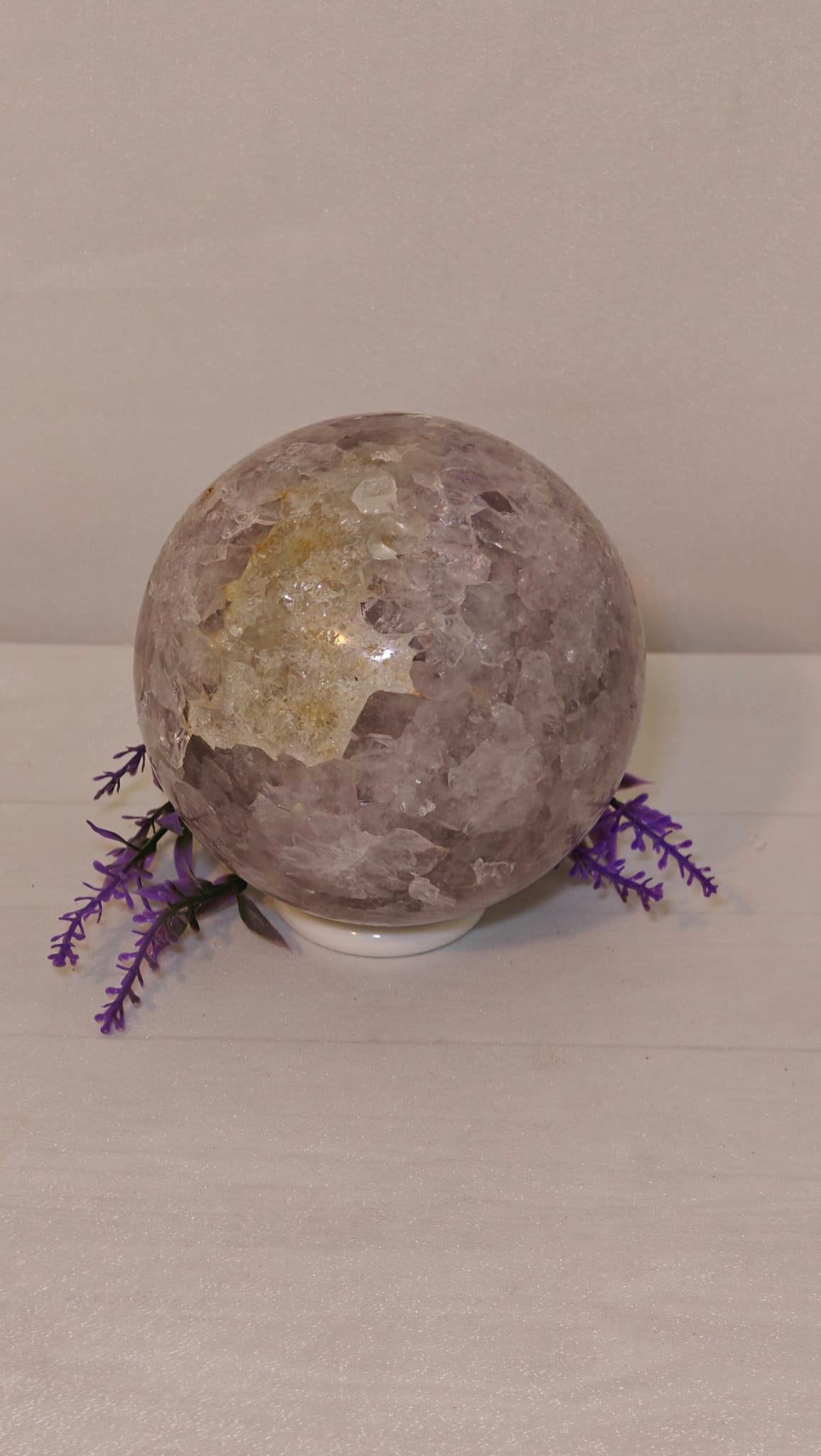 Esfera Amatista Rosada XL