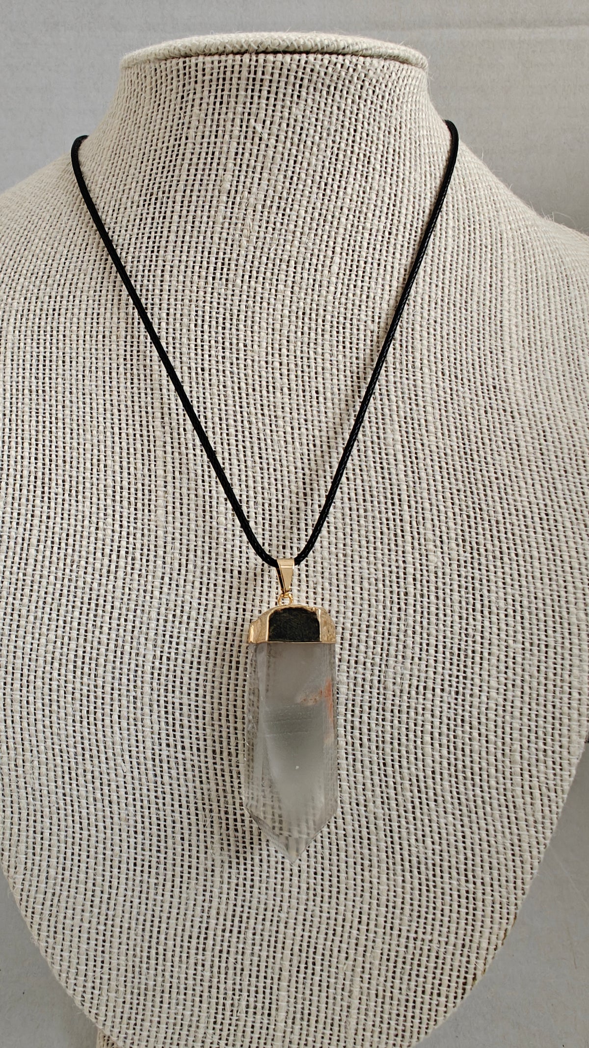 Pendants Cuarzo Fantasma Facetado "Phantom Quartz"