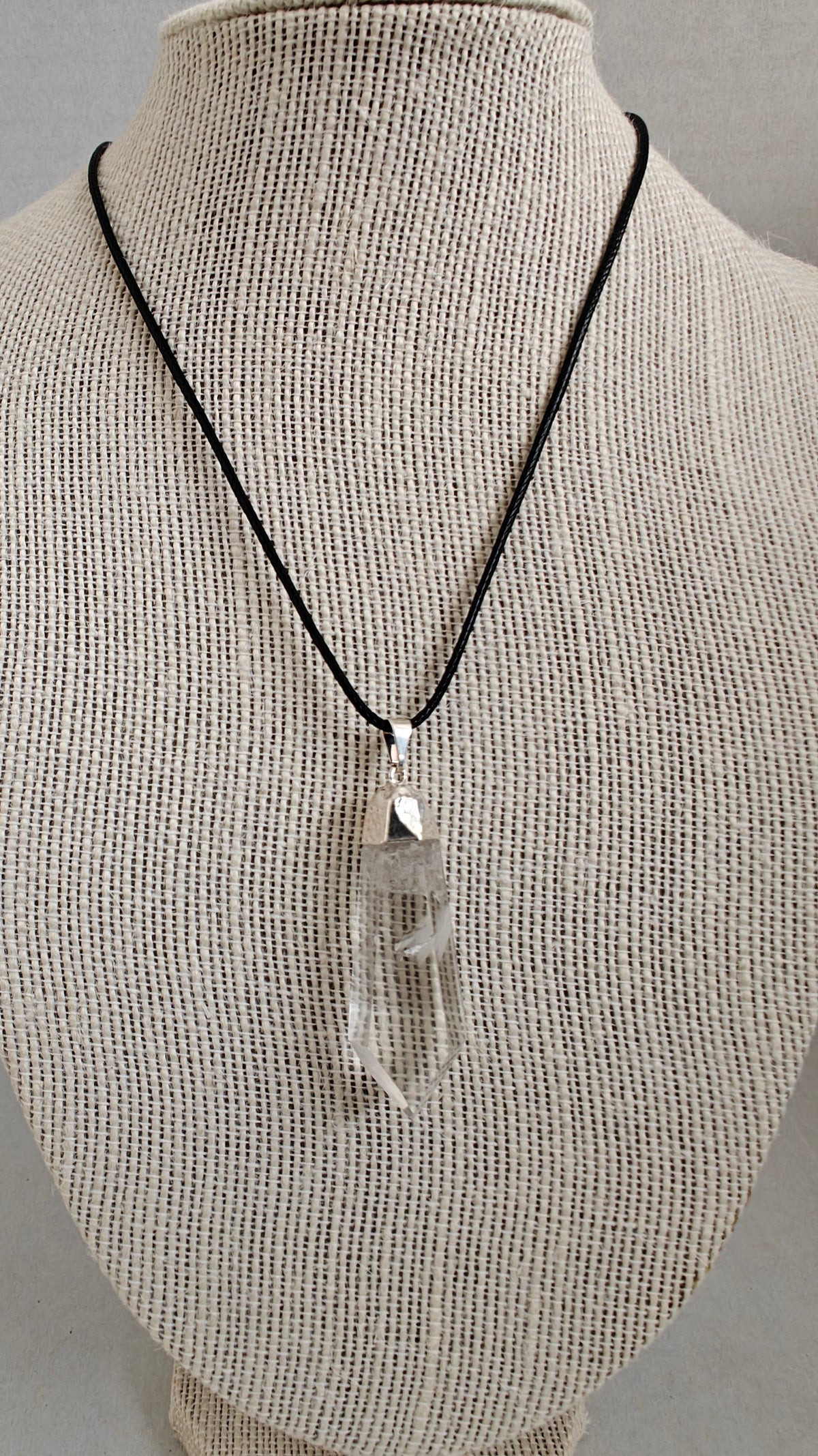 Pendants Cuarzo Fantasma Facetado "Phantom Quartz"