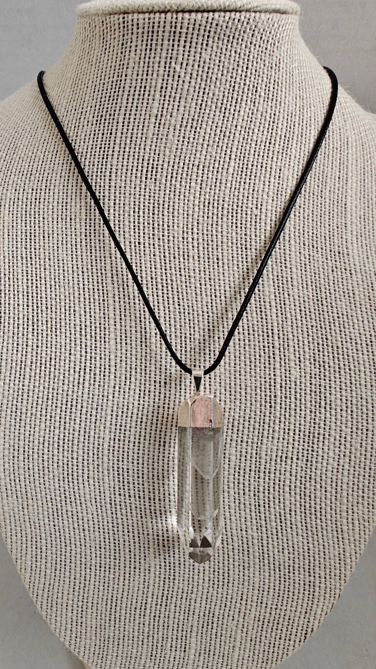 Pendants Cuarzo Fantasma Facetado "Phantom Quartz"