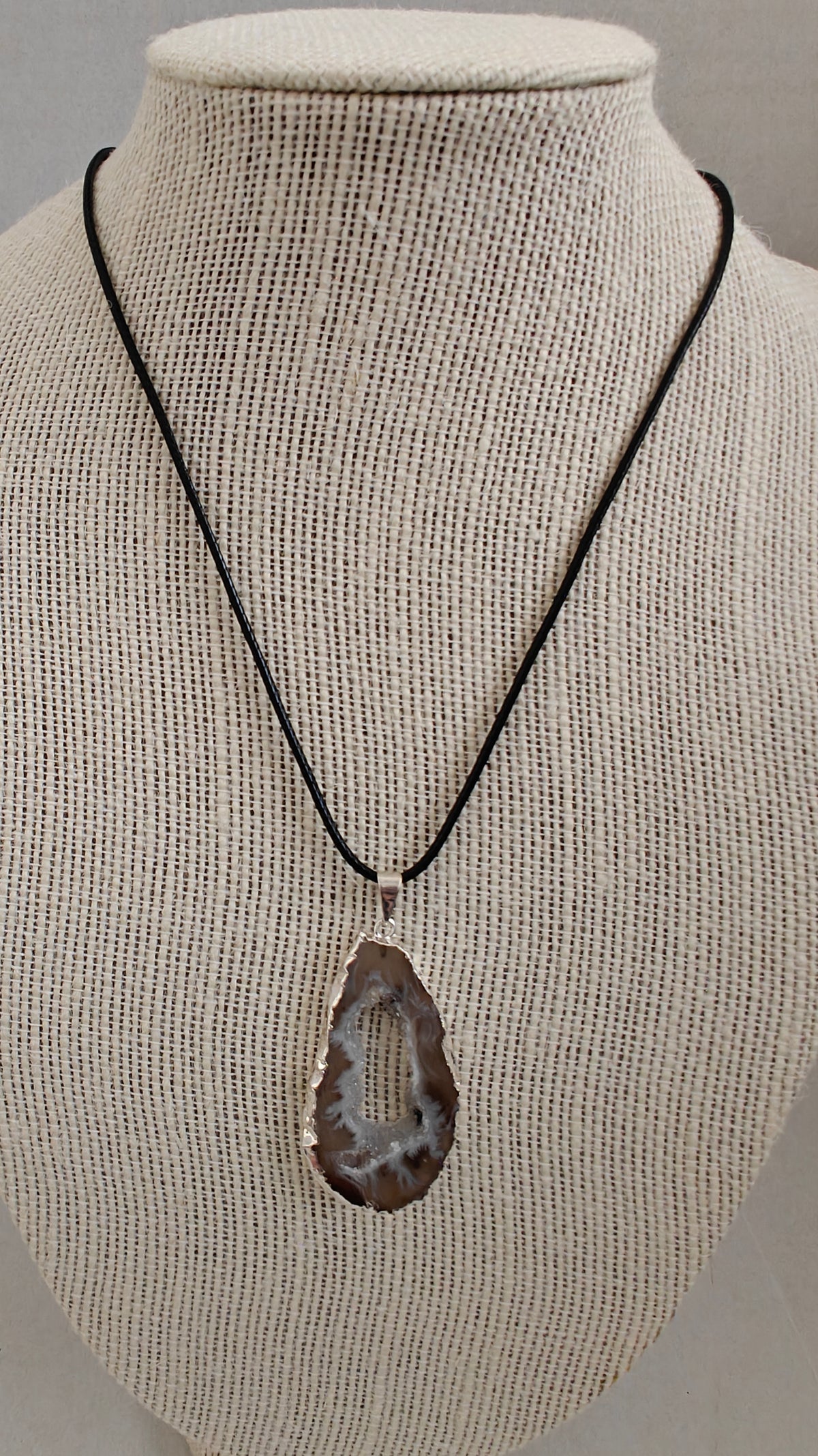 Pendant Geodos de Agata (Slice)