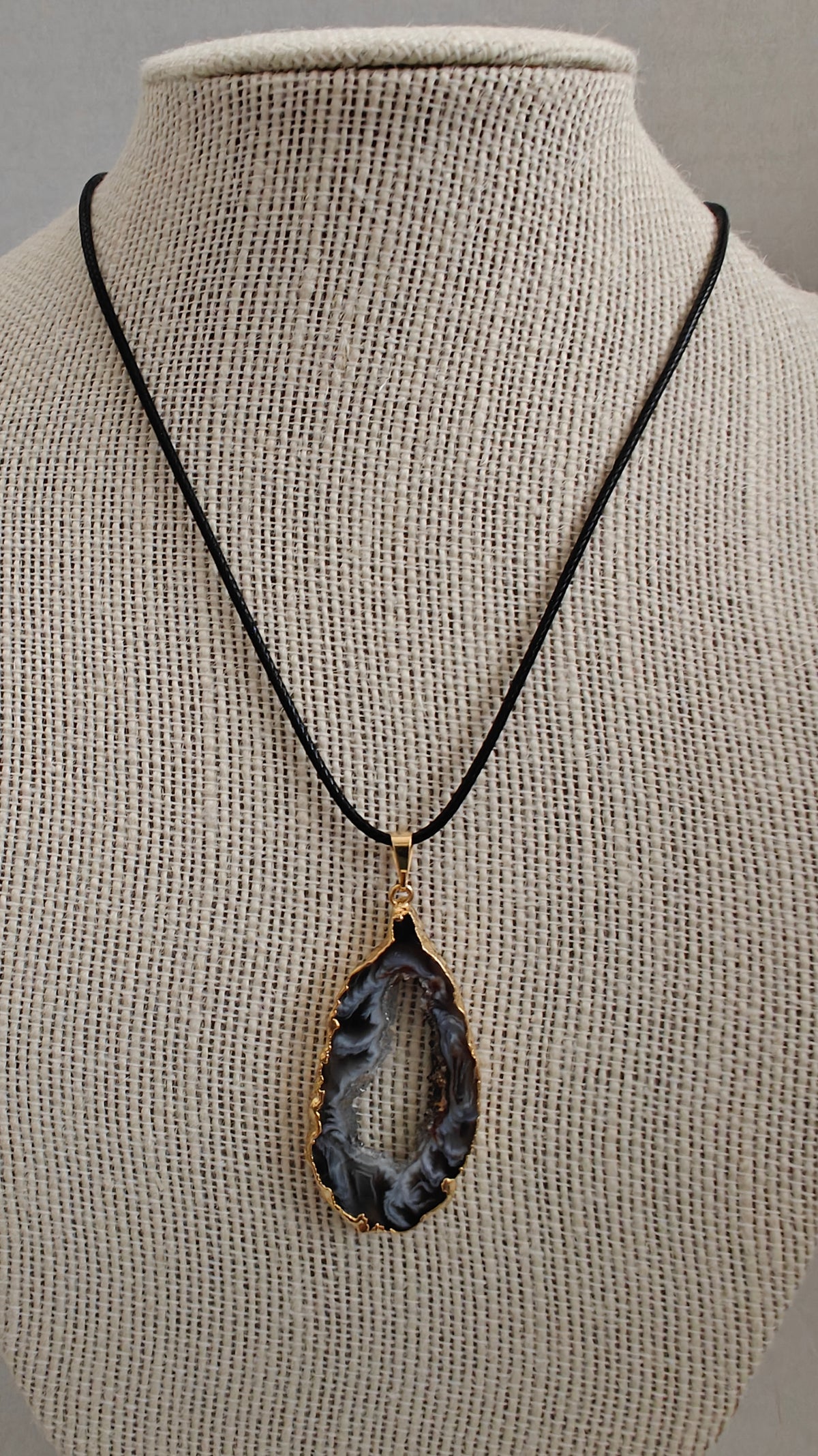 Pendant Geodos de Agata (Slice)