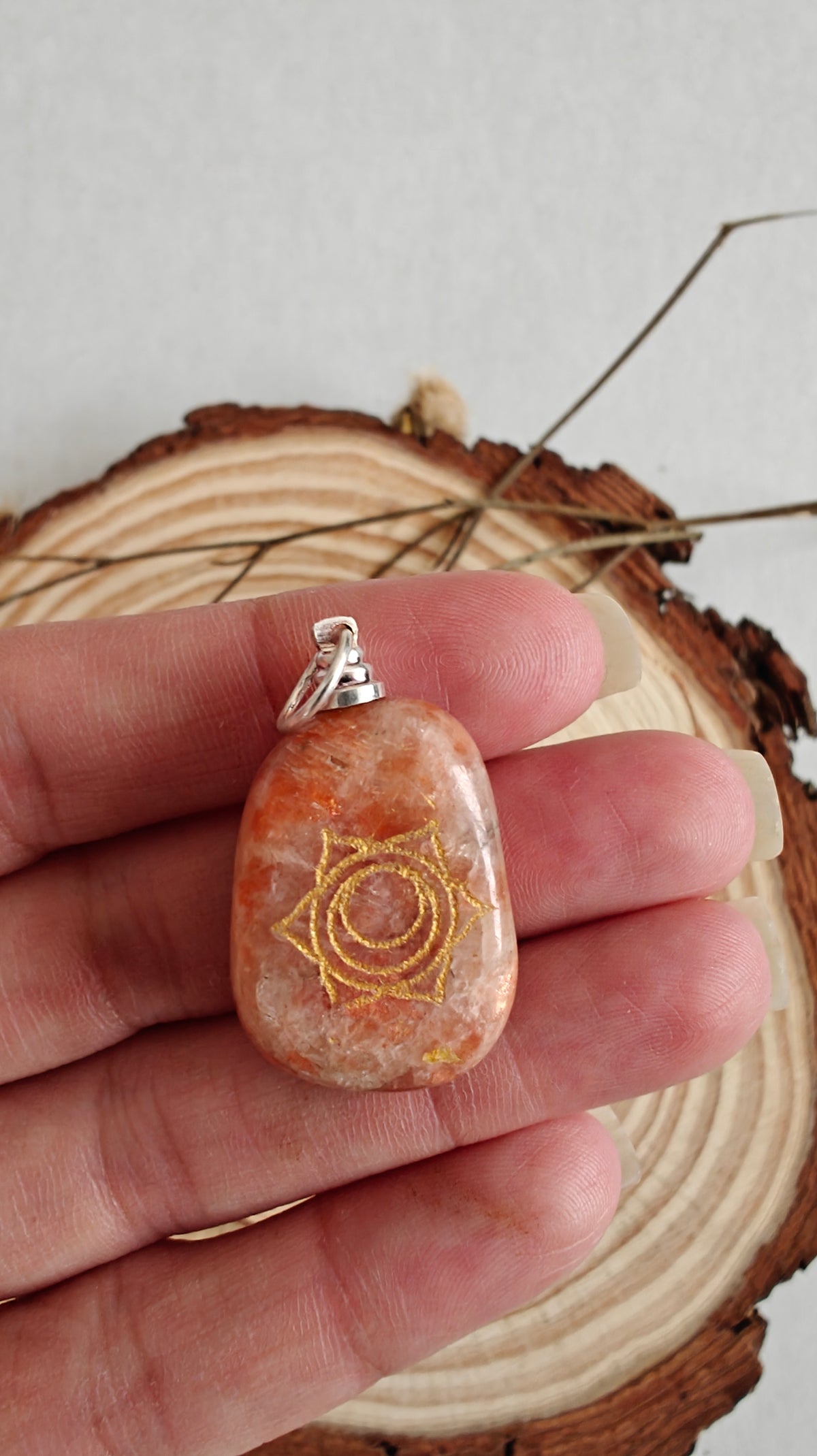 Elevate Your Chakras – Set de 7 Pendants con Cadena de Acero Inoxidable