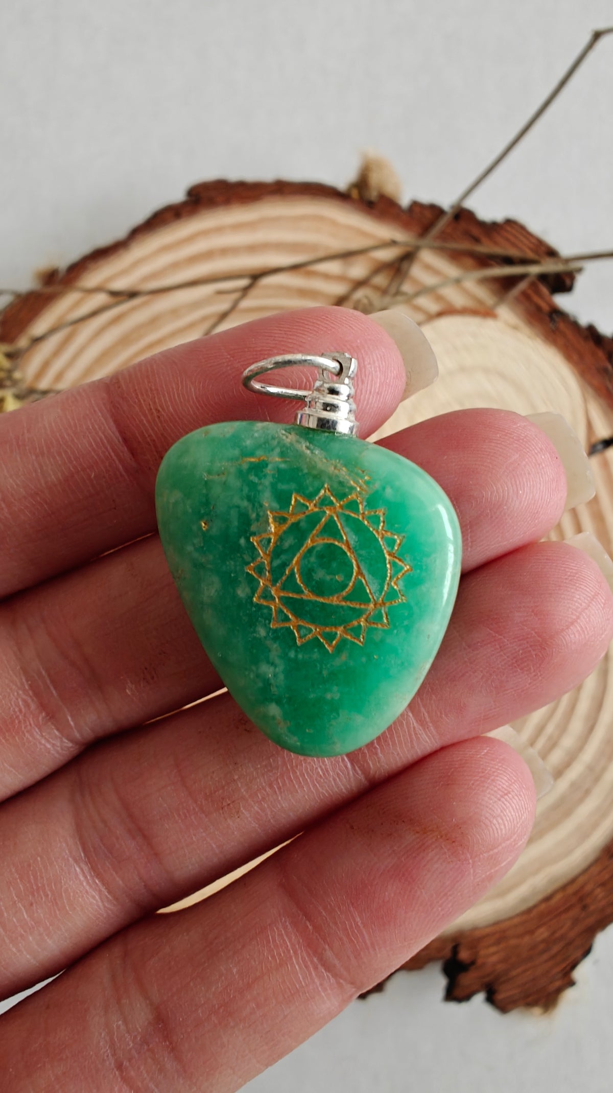 Elevate Your Chakras – Set de 7 Pendants con Cadena de Acero Inoxidable
