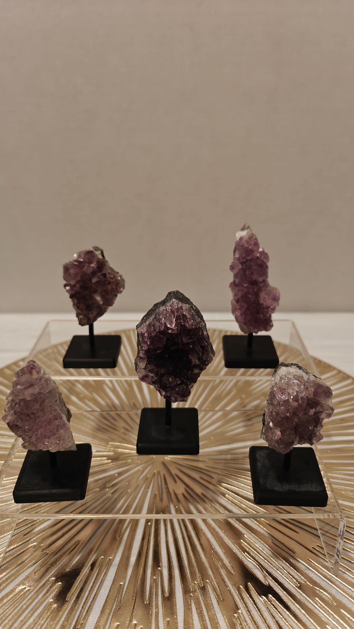 Set 5 Mini Clusters Amatista