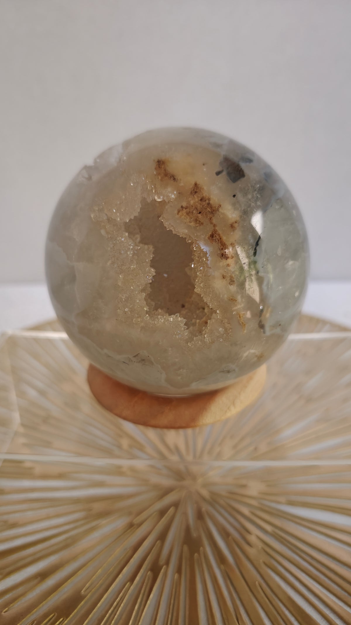 Esfera Agata Druzy
