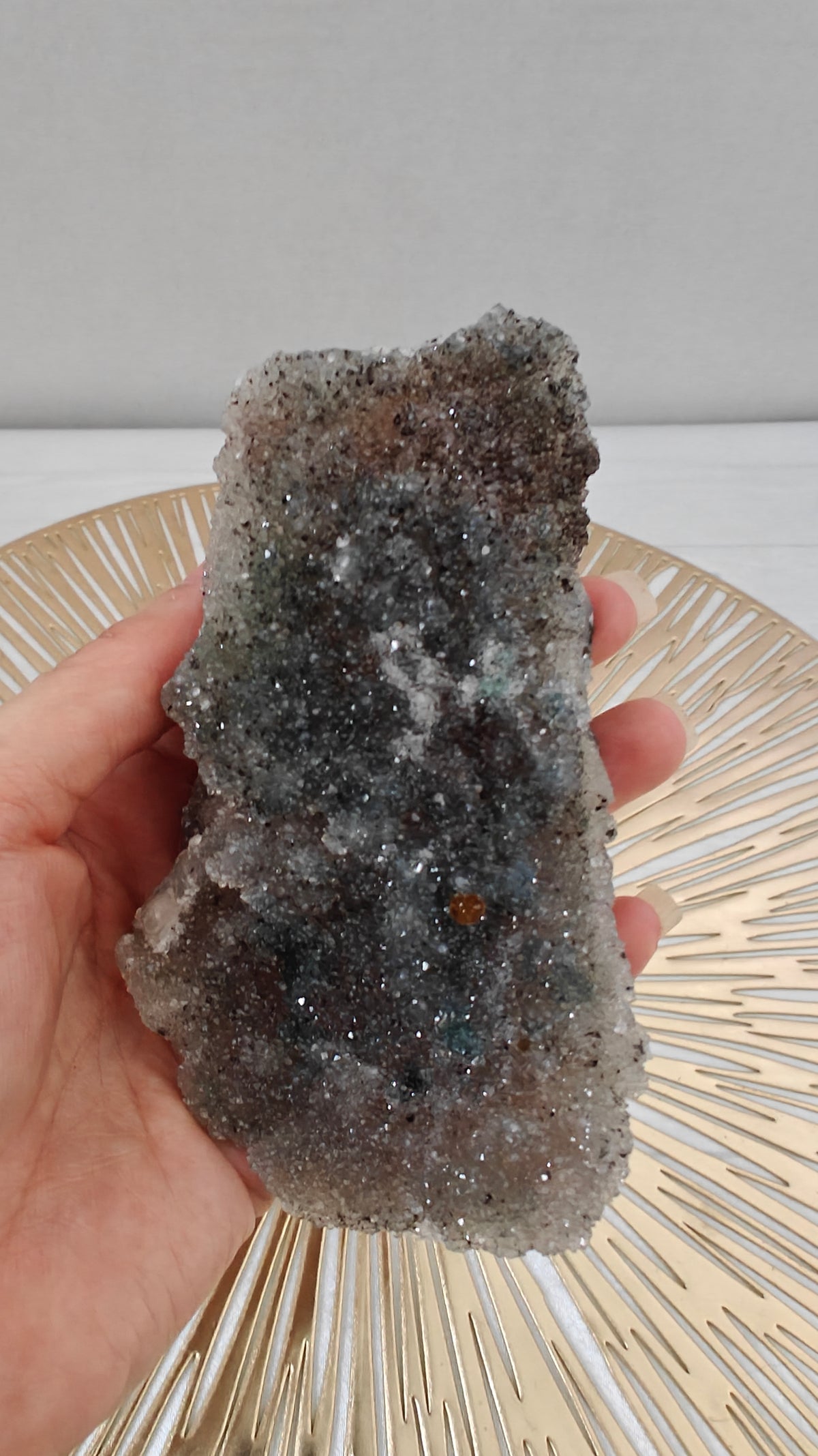 Agata Druzy UV "Espécimen"