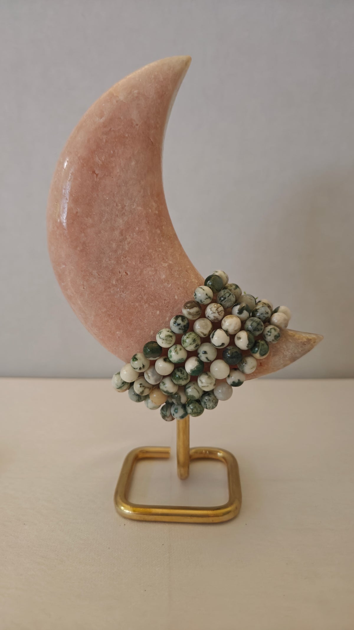 Pulsera de Agata Musgosa "8 mm Beads"
