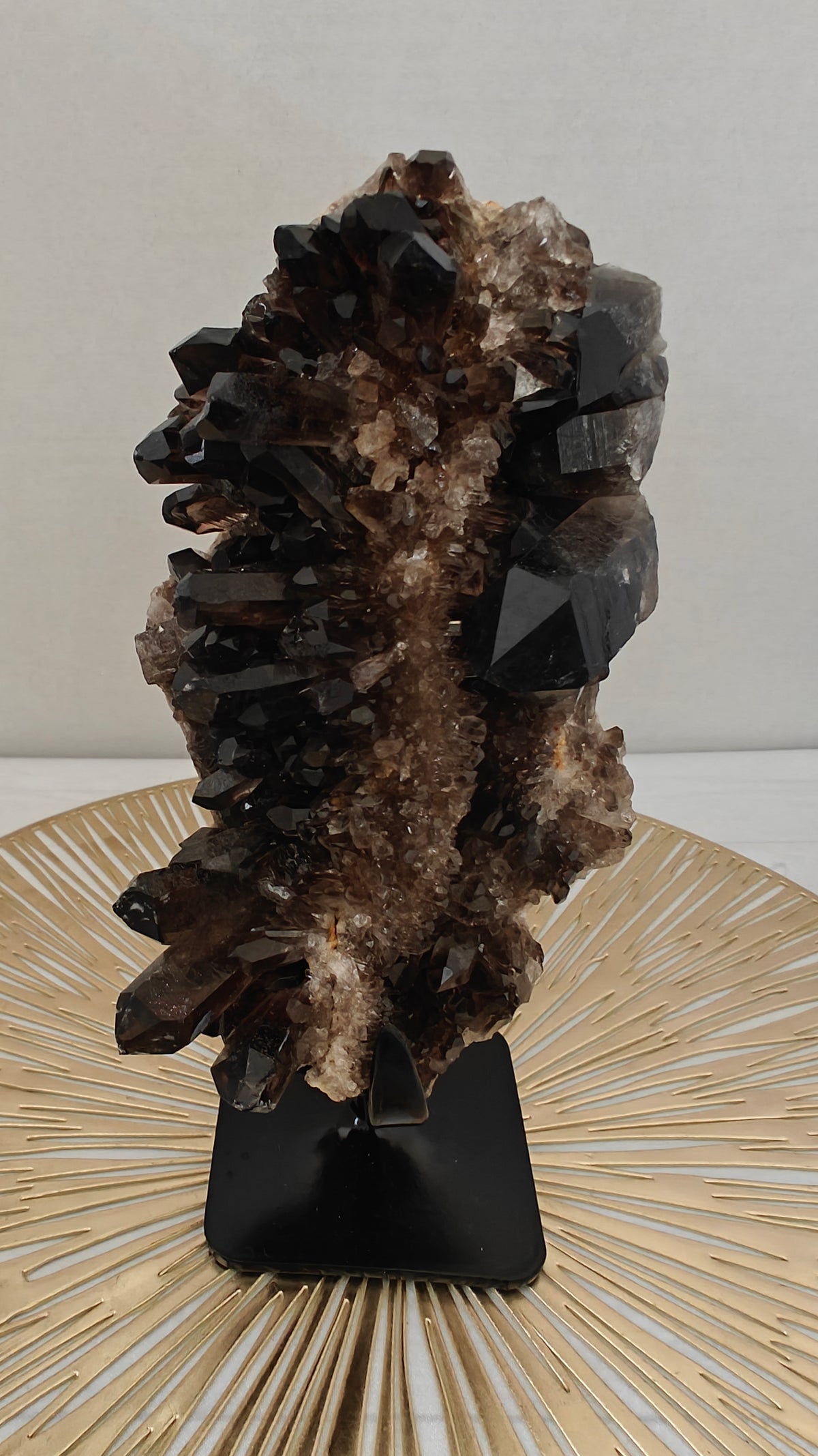 Cluster Cuarzo Ahumado "Smoky Quartz"