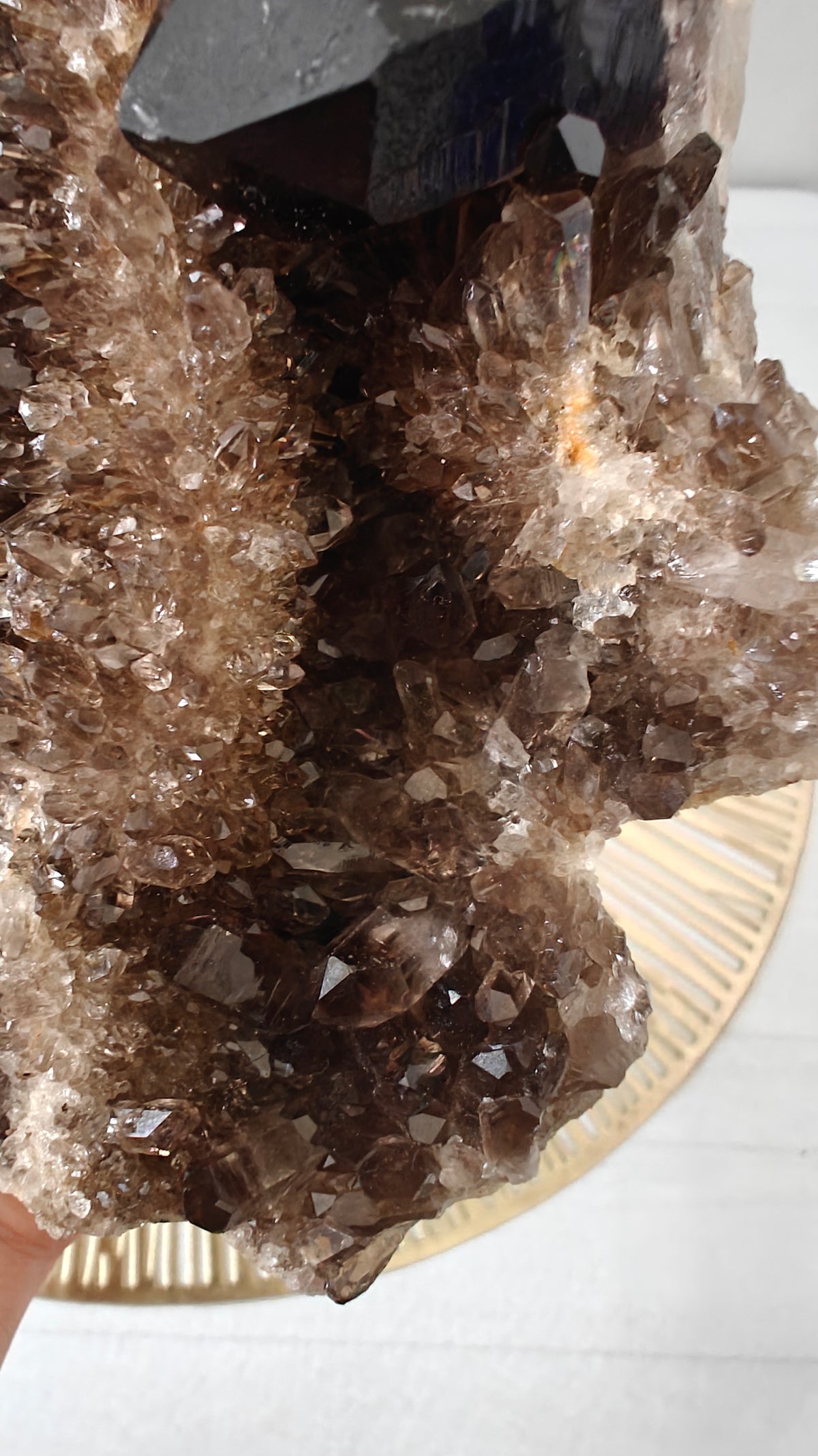 Cluster Cuarzo Ahumado "Smoky Quartz"