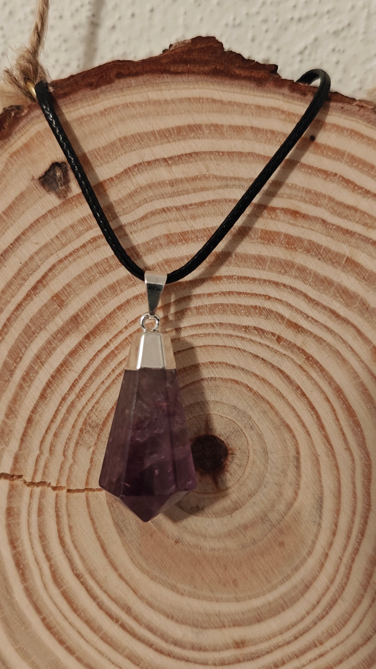 Pendant Lágrima "Tear Drop" Amatista