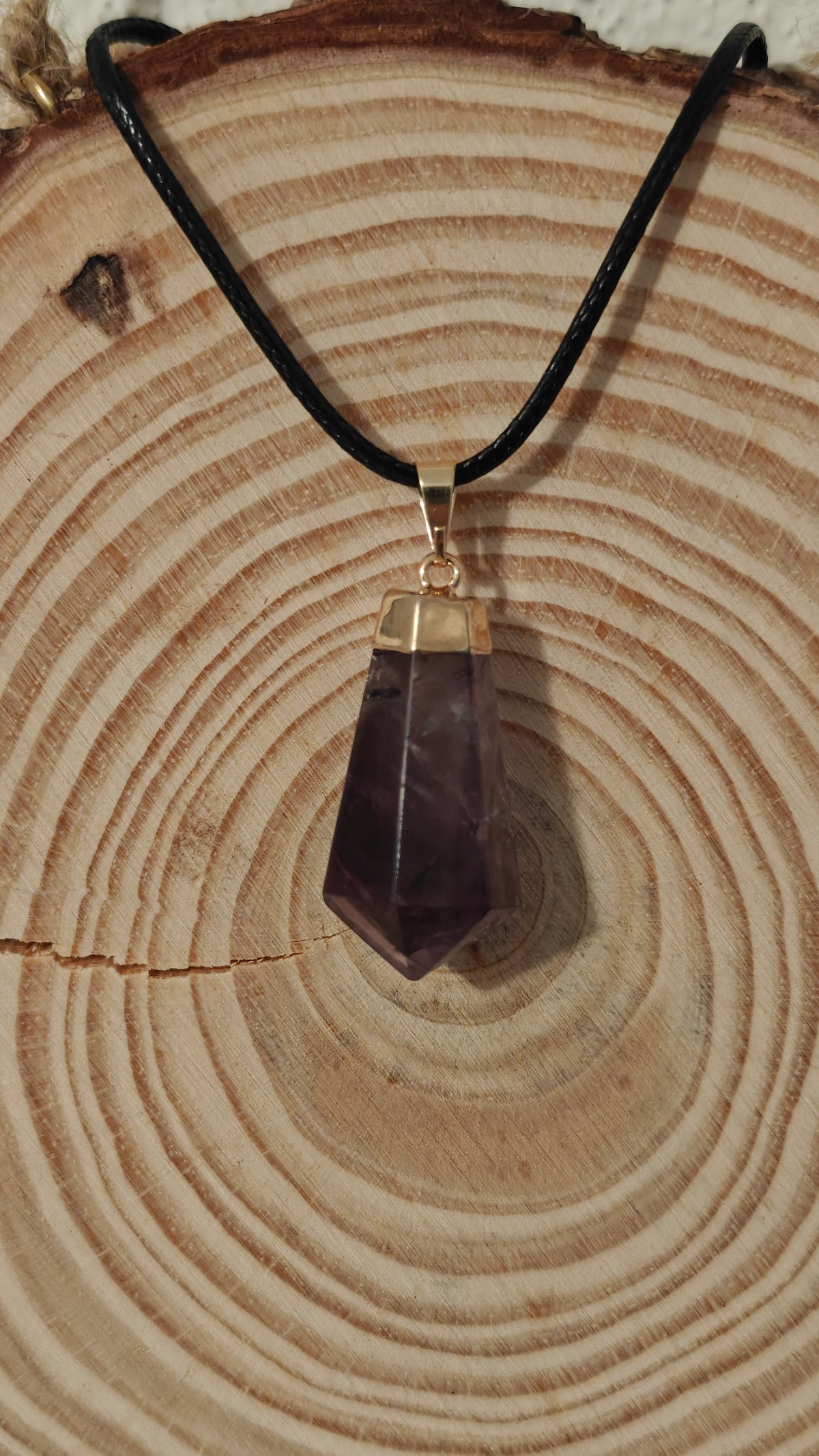 Pendant Lágrima "Tear Drop" Amatista