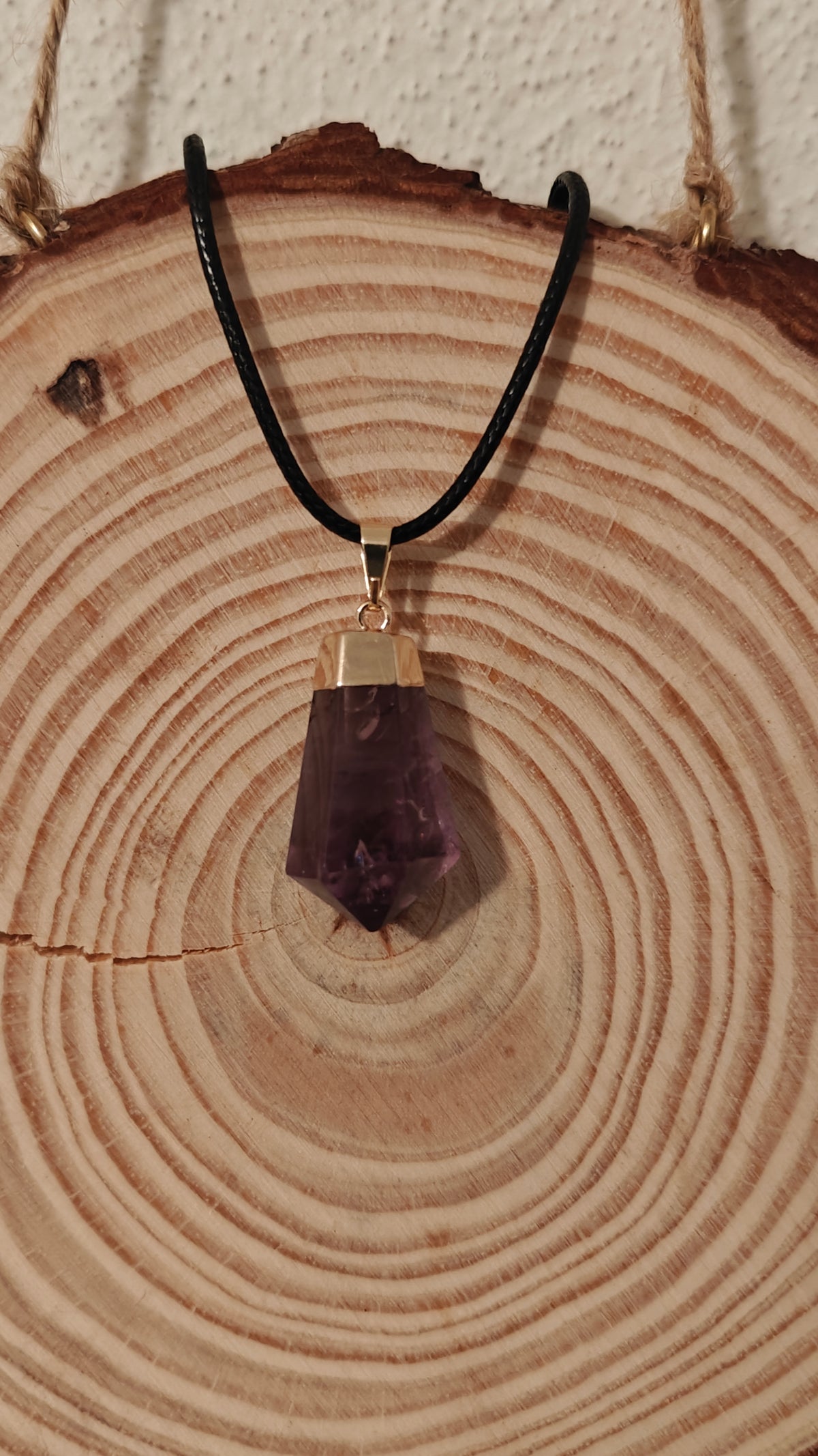 Pendant Lágrima "Tear Drop" Amatista