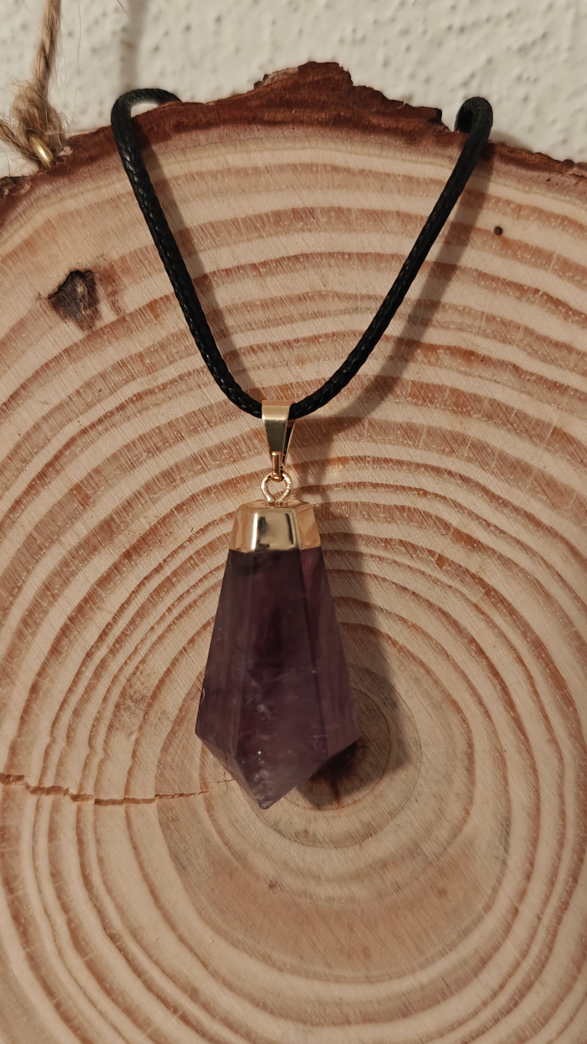 Pendant Lágrima "Tear Drop" Amatista