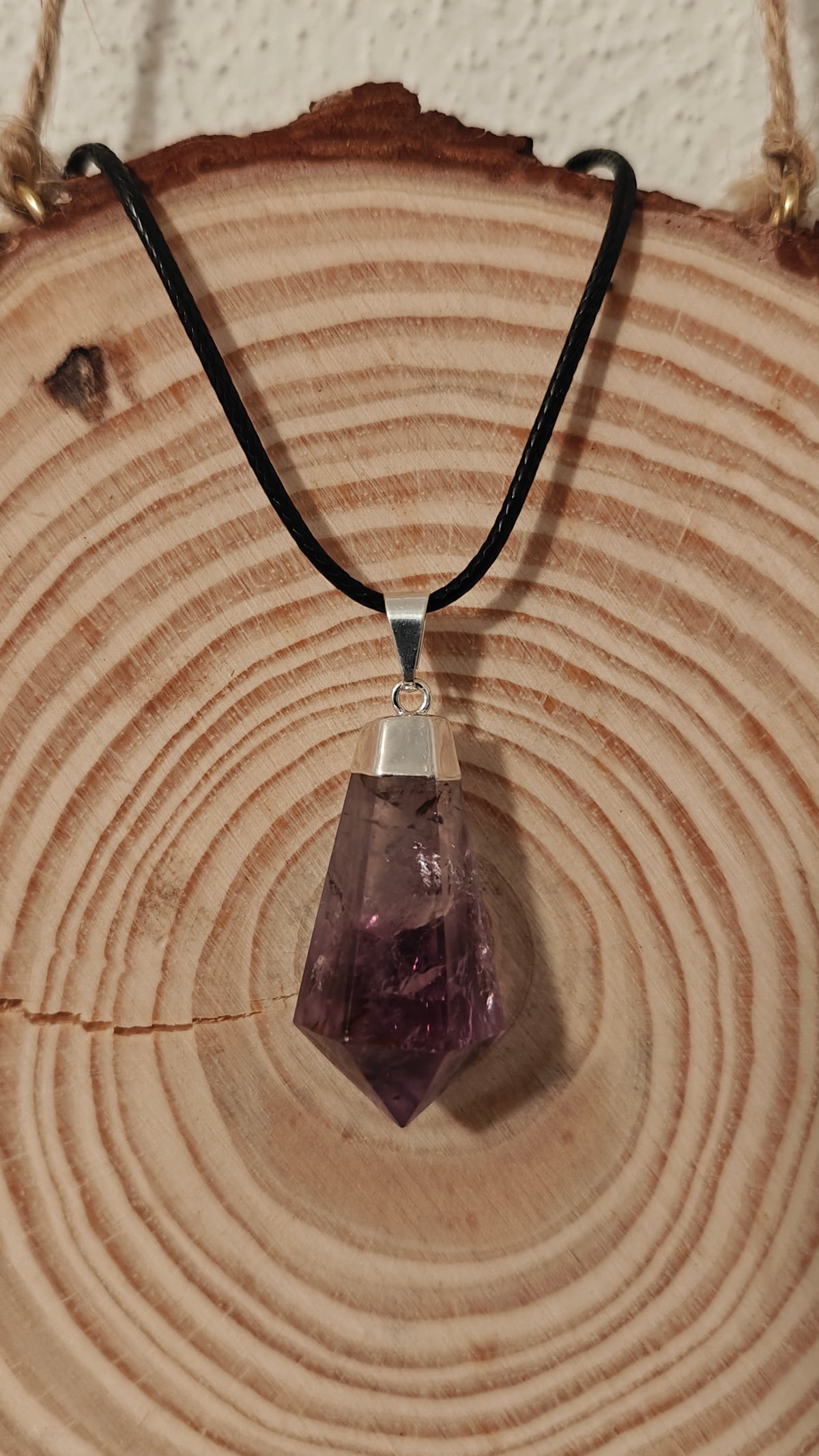 Pendant Lágrima "Tear Drop" Amatista