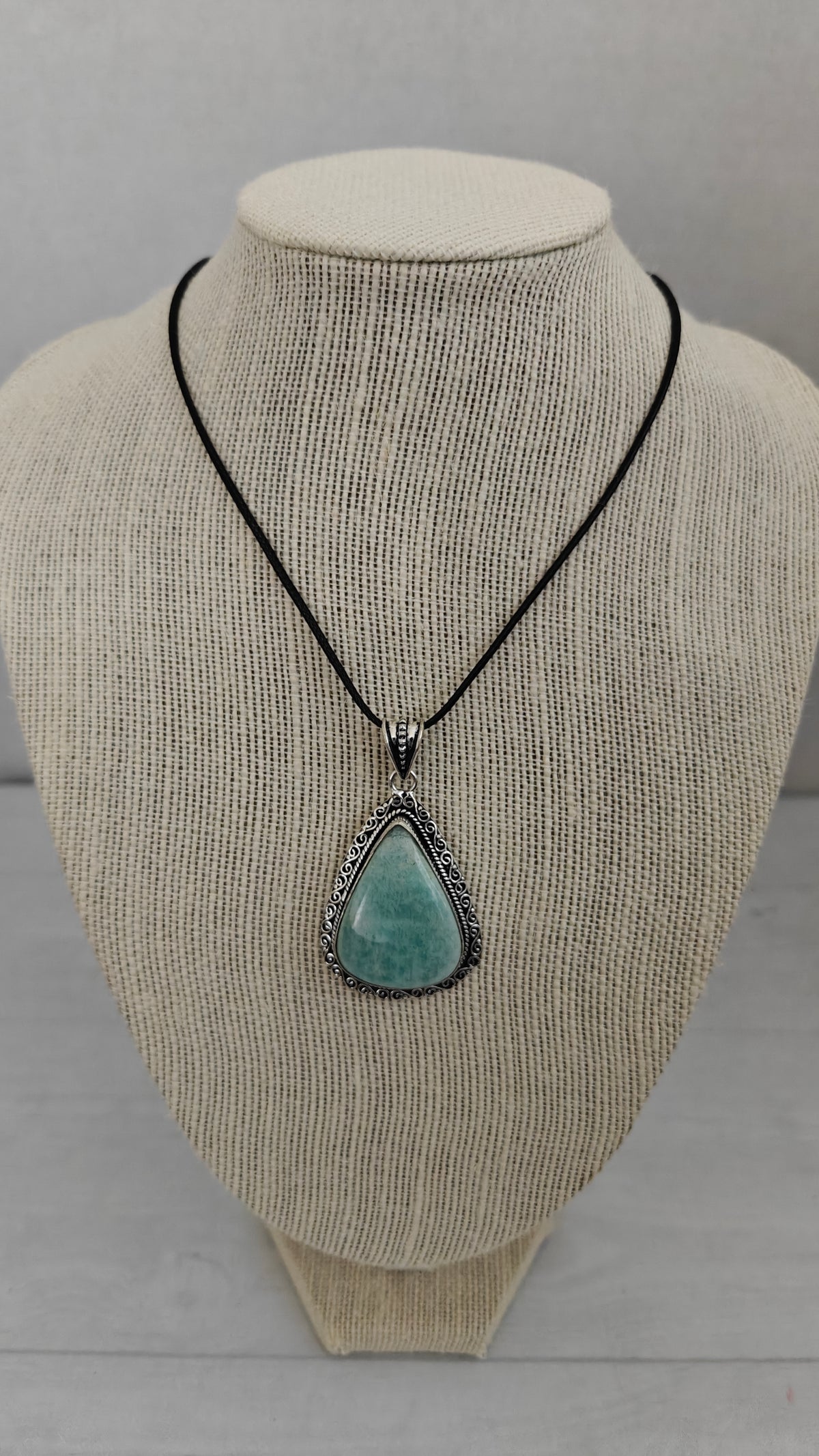 Pendant Amazonita Plata 925