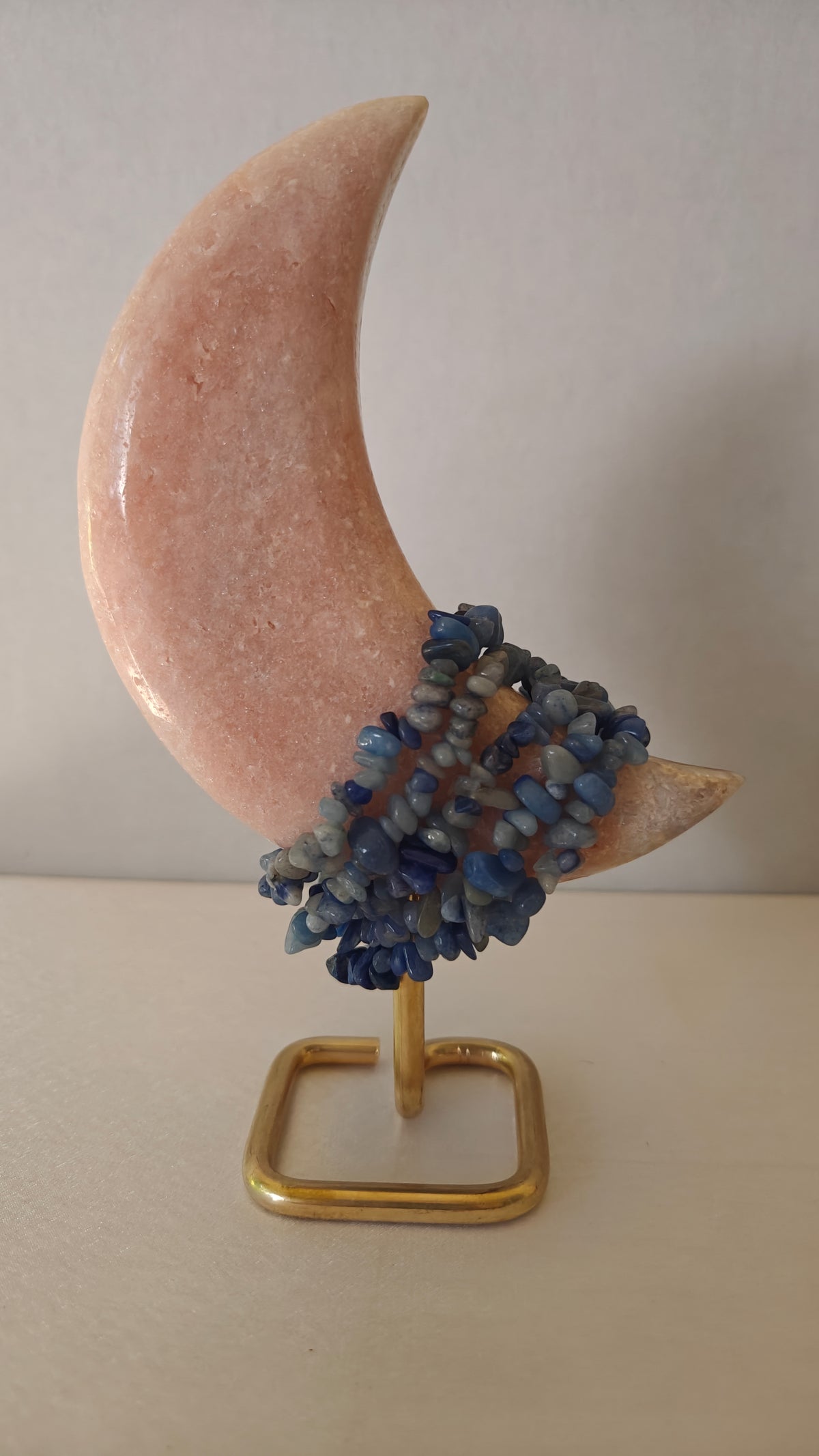 Pulsera Aventurina Azul "Chips"