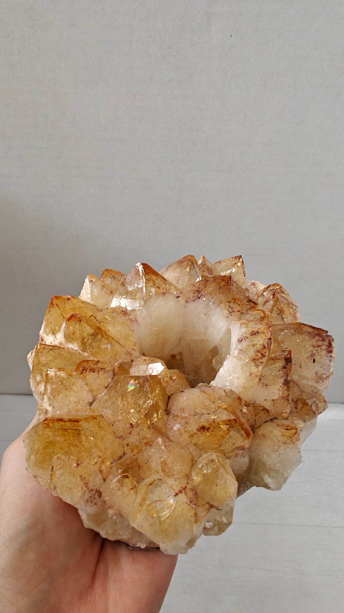 Candelabros de Amatista Citrino