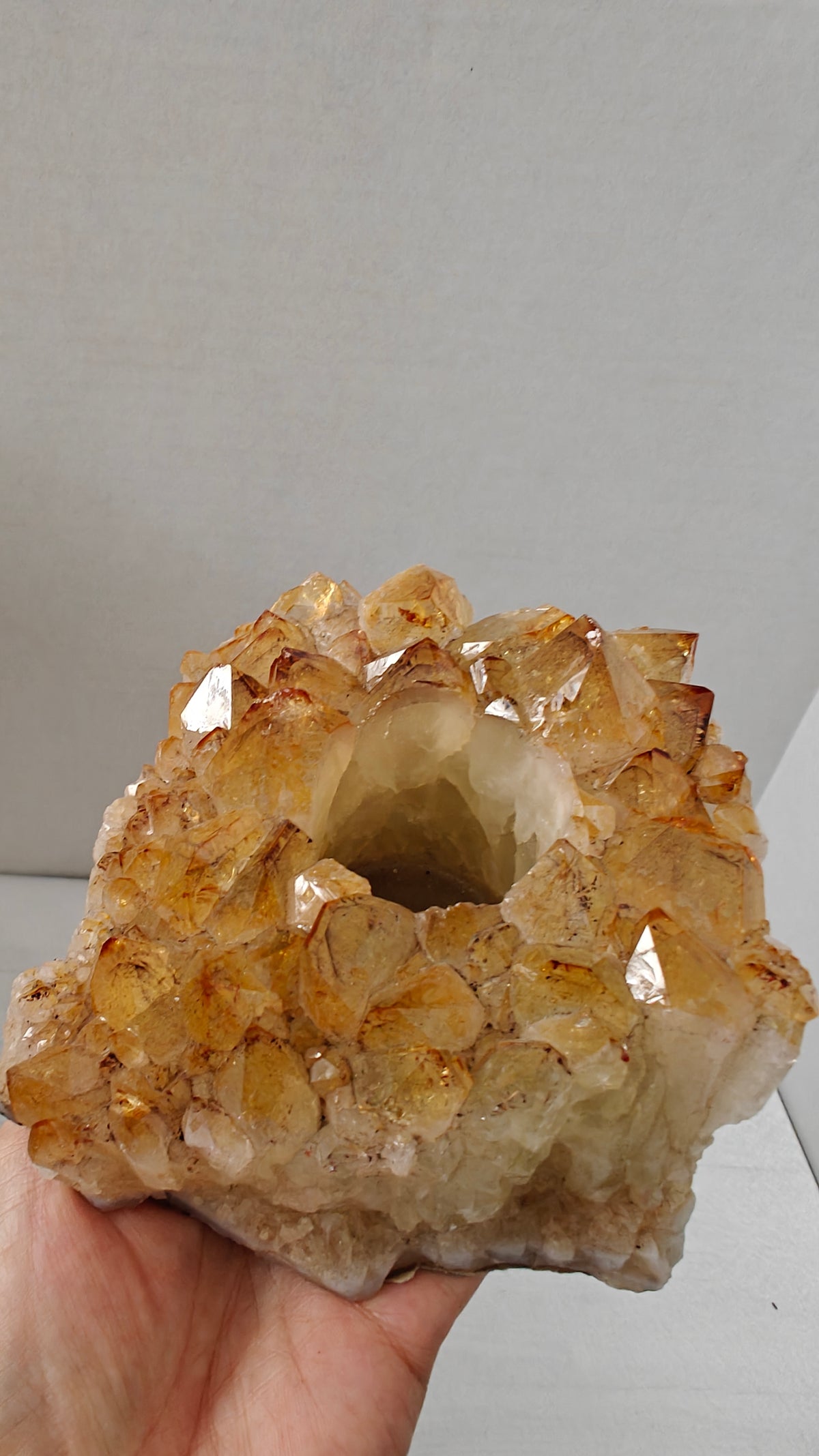 Candelabros de Amatista Citrino