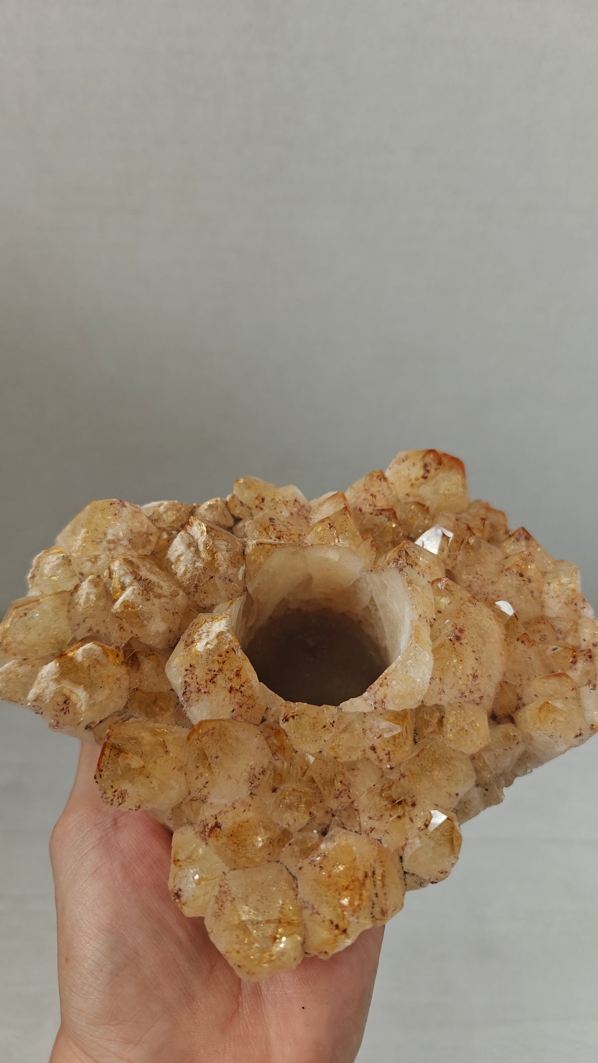 Candelabros de Amatista Citrino