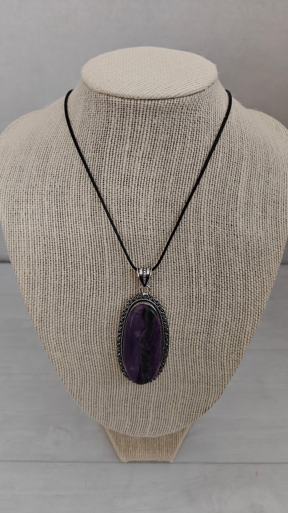 Pendant Charoita Plata 925