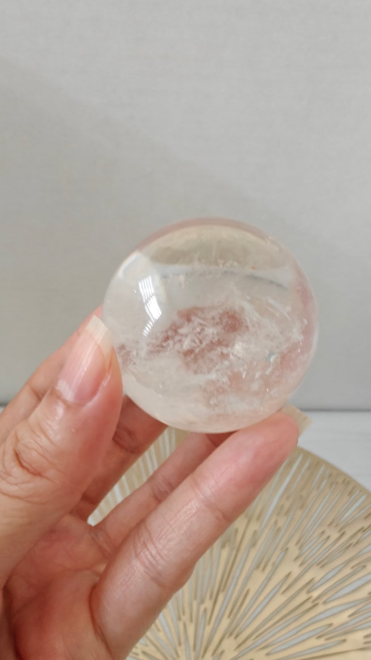 Esferas Cuarzo Claro "Clear Quartz"