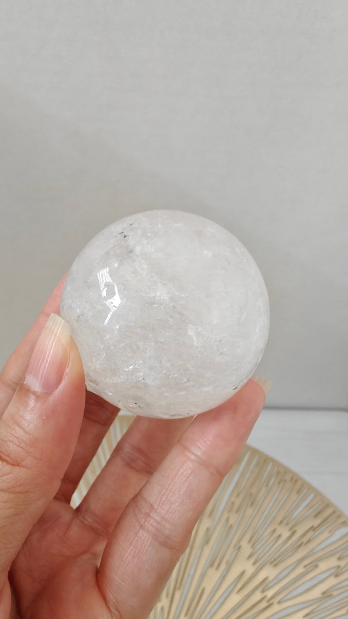 Esferas Cuarzo Claro "Clear Quartz"