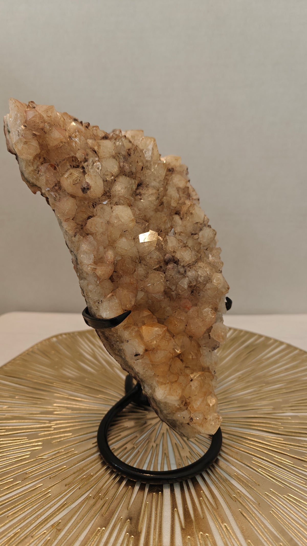 Cluster Amatista Citrino