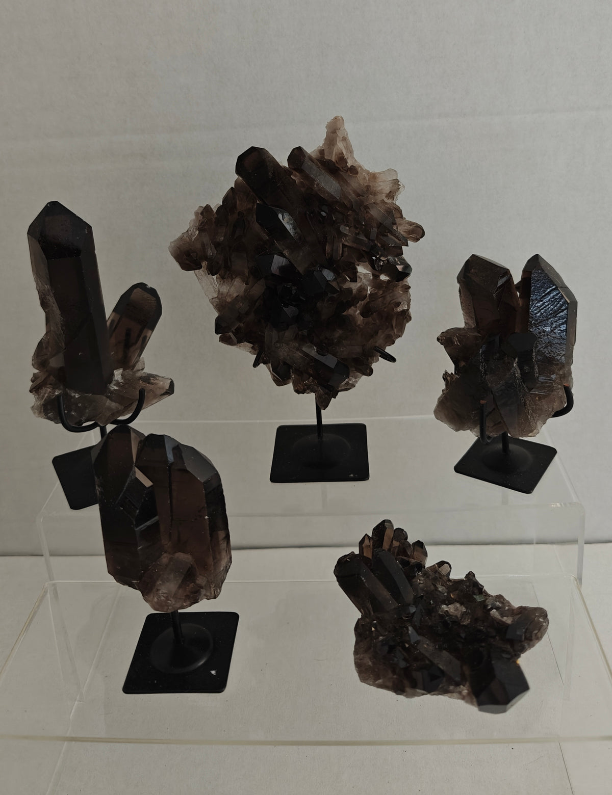 Clusters de Cuarzo Ahumado (Smoky Quartz Cluster)
