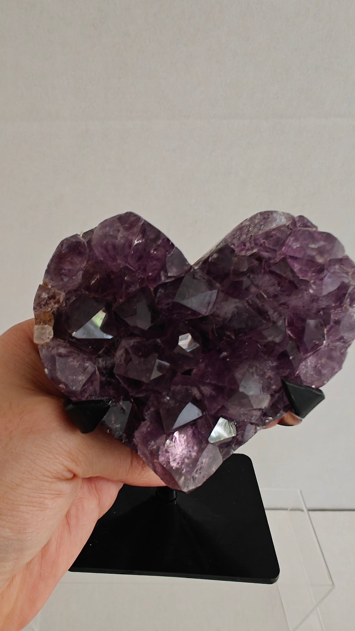 Corazón de Amatista