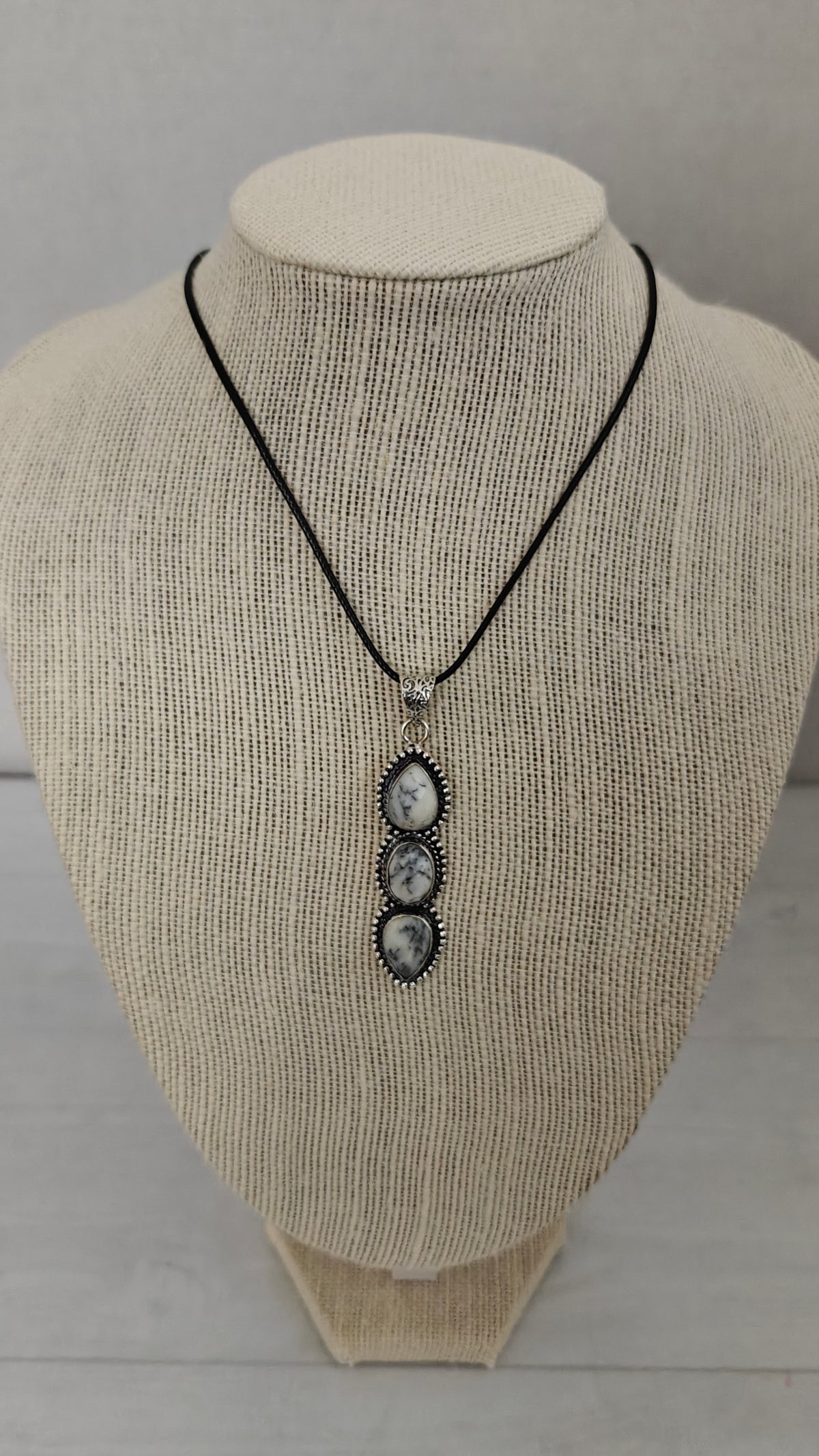 Pendant Opalo Dendrítico Plata 925