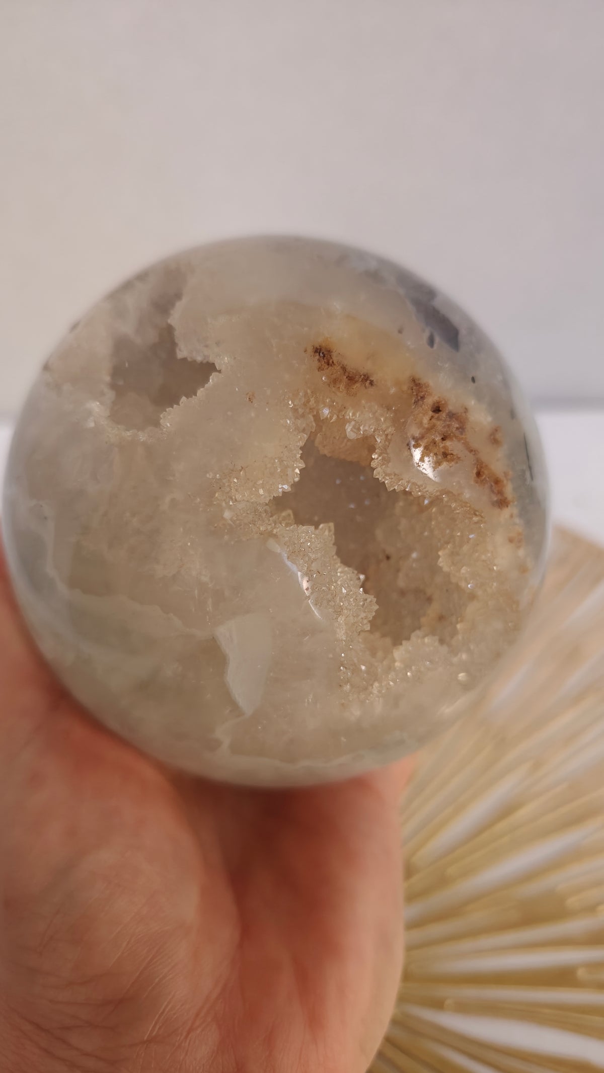 Esfera Agata Druzy