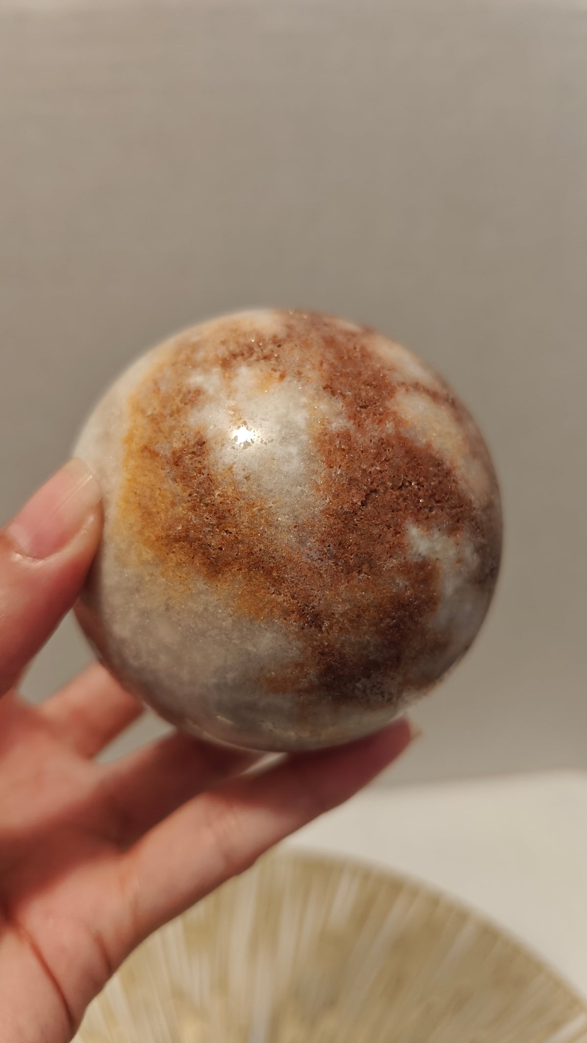 Esfera Amatista Rosada Large