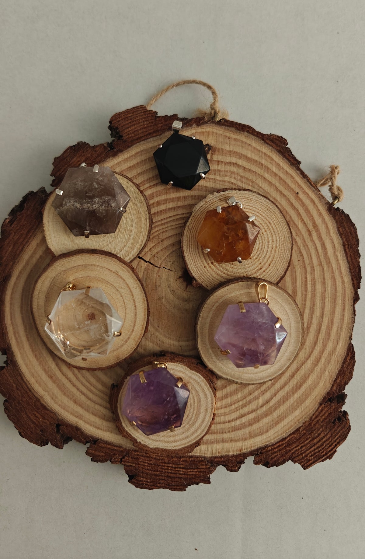 Pendants Hexagonales