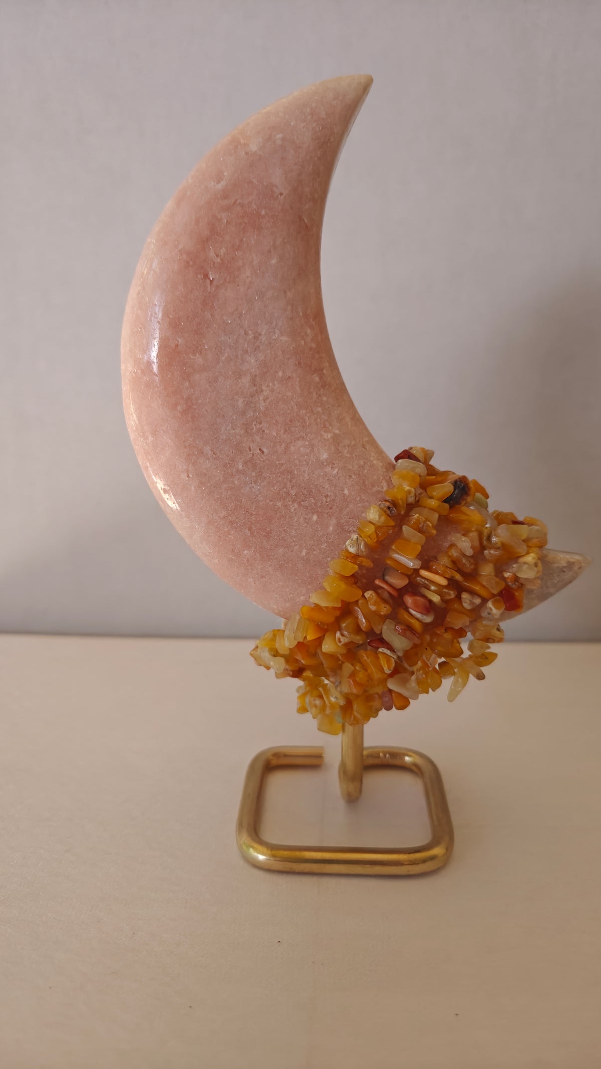 Pulsera Jade Amarillo "Chips"