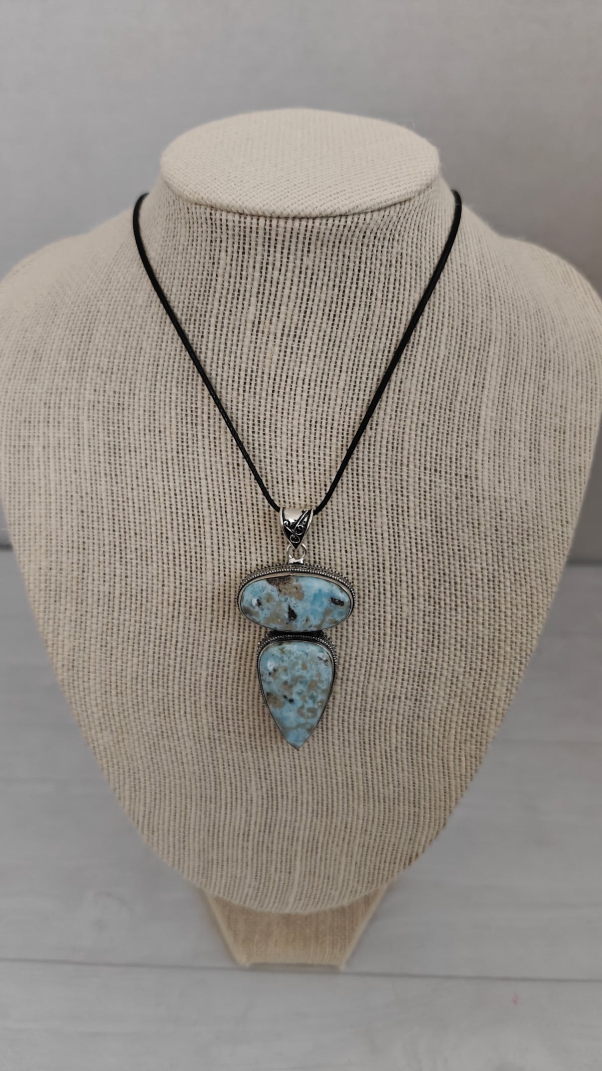 Pendant Larimar Plata 925