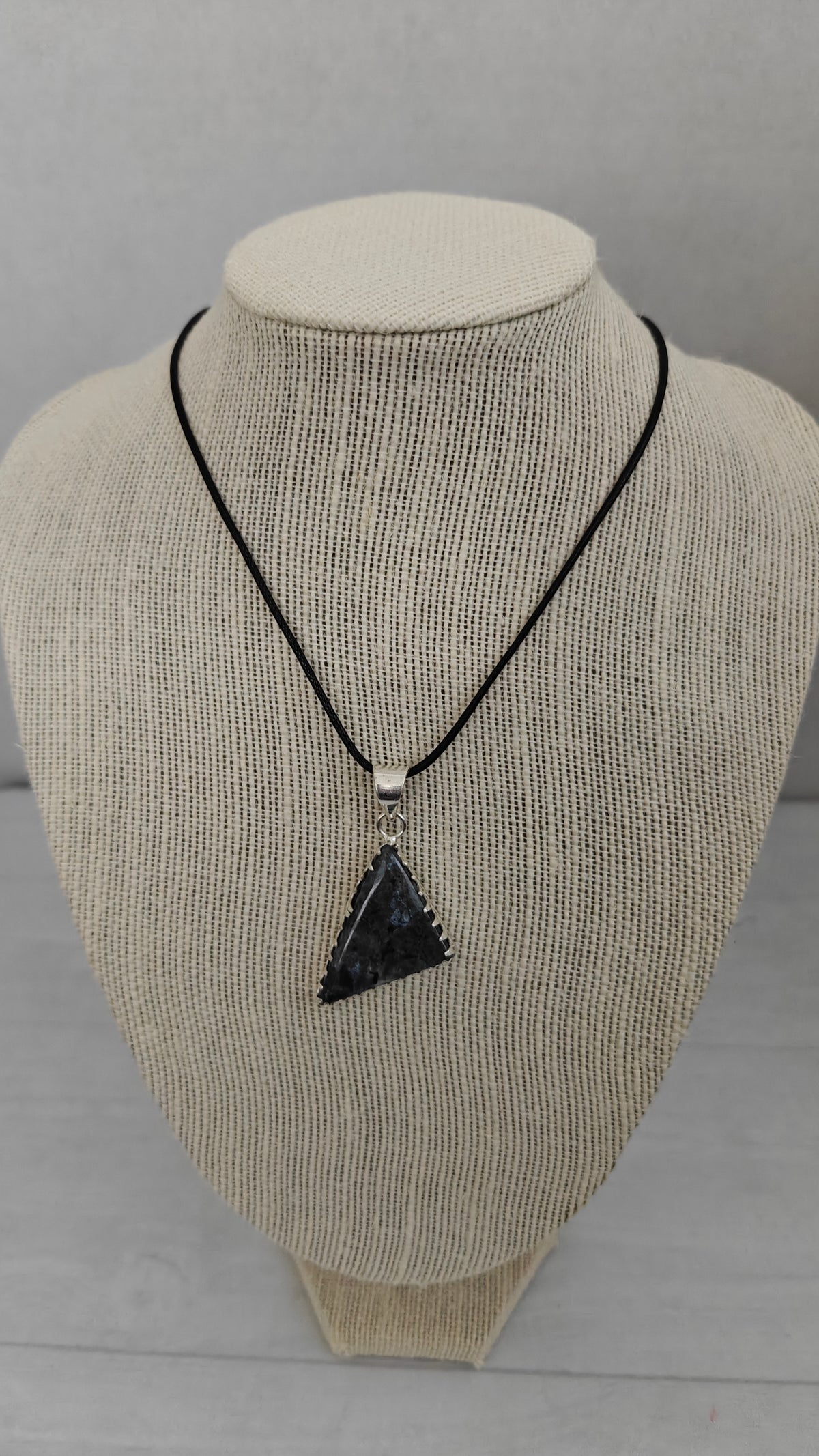 Pendant Larvikita Plata 925