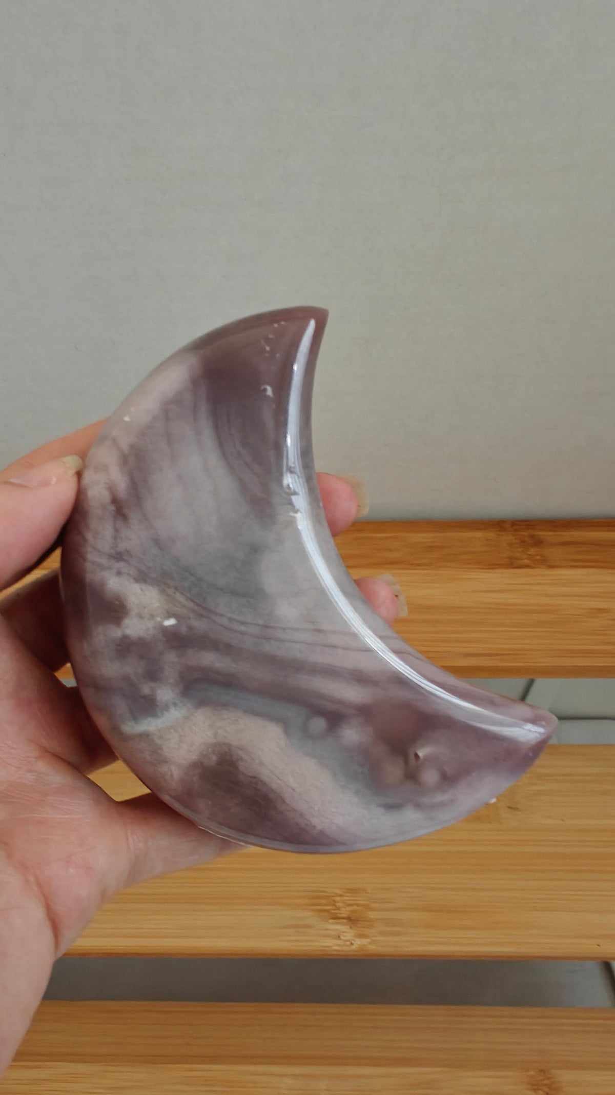 Lunas de Amatista Rosada