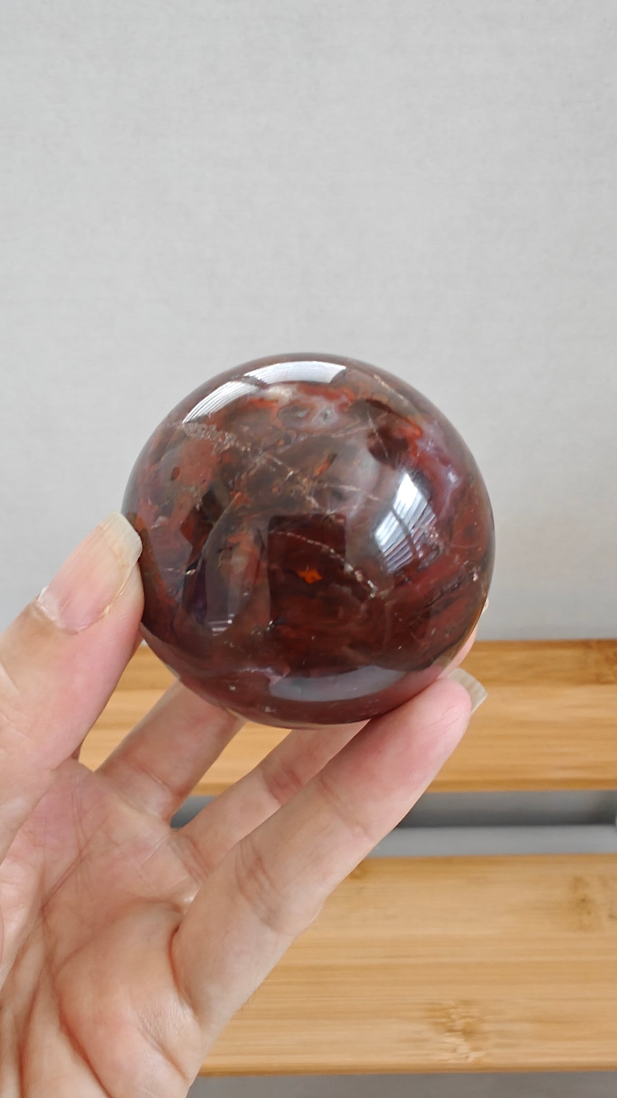 Esferas Madera Petrificada