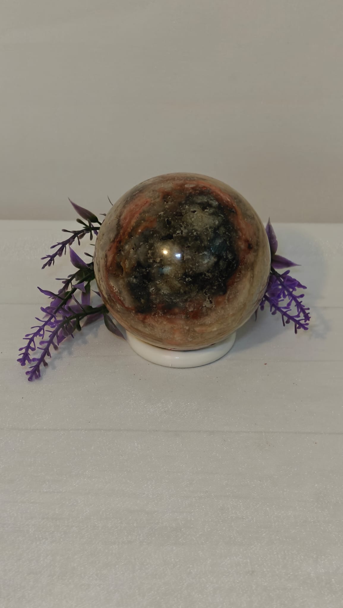 Esfera Amatista Rosada Mediana