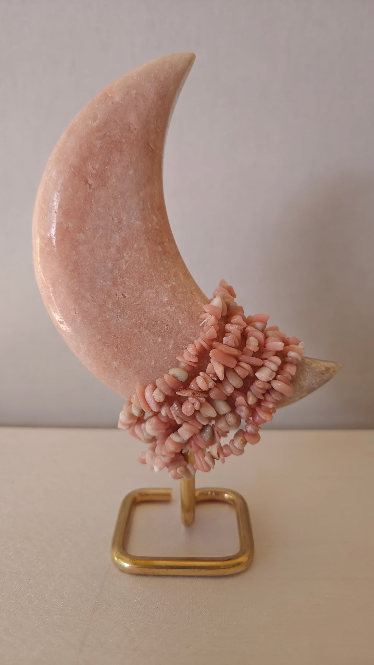 Pulsera Opalo Rosa "Pink Opal Chips"