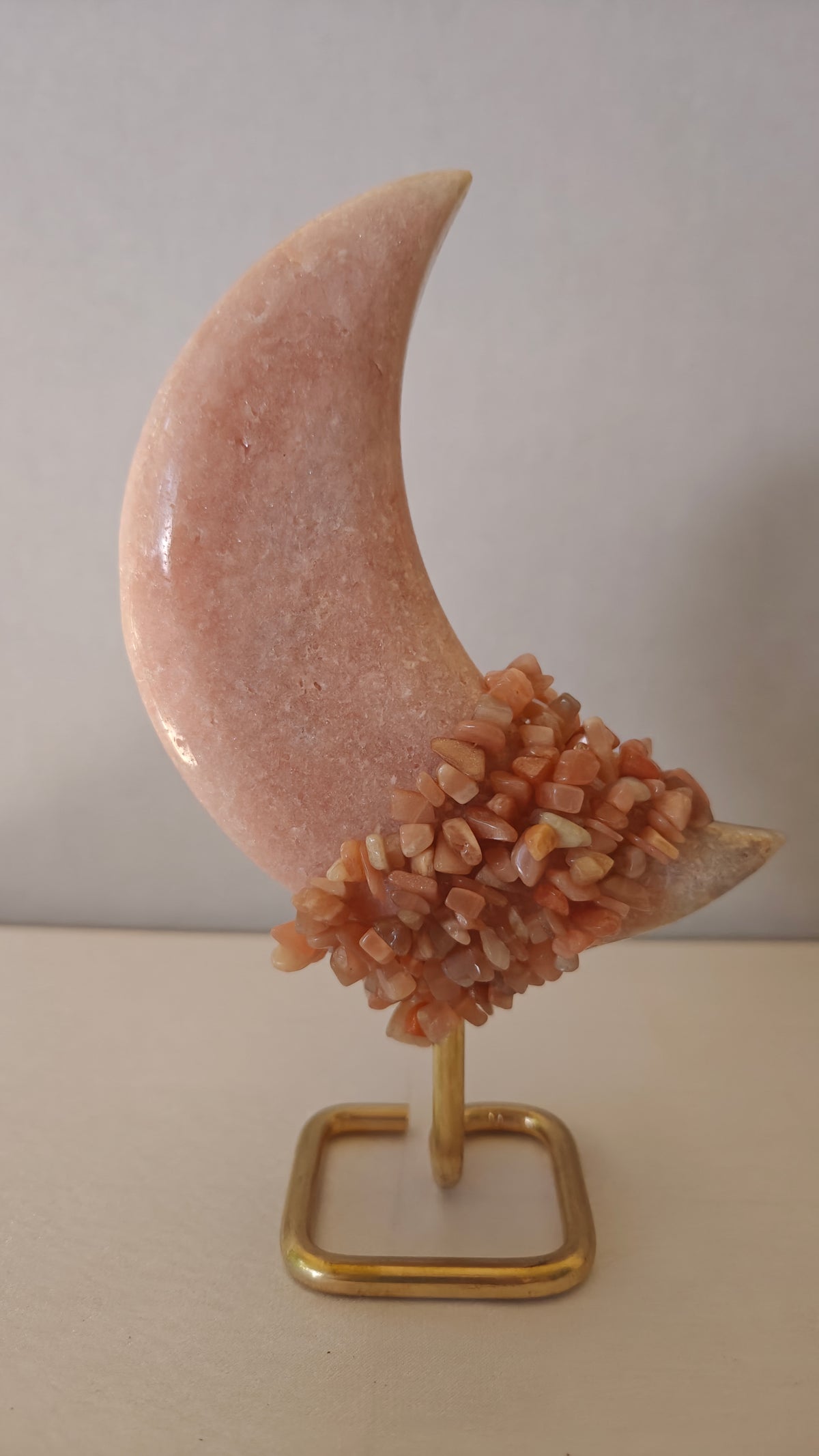 Pulsera Piedra Solar "Sunstone Chips"