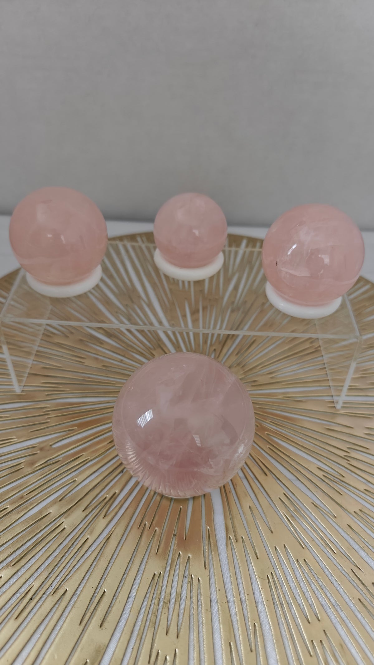 Esfera Cuarzo Rosa